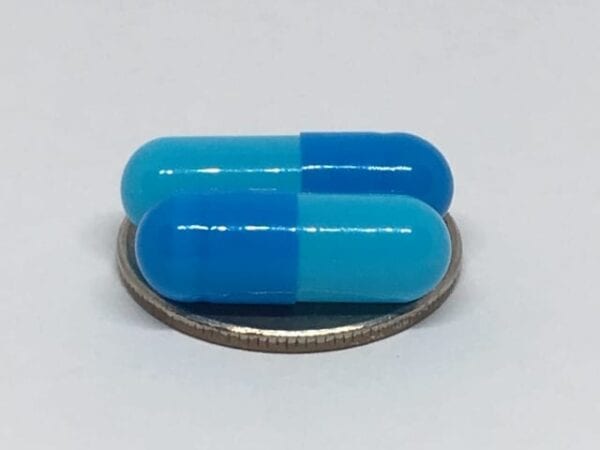 blue mint-size 0- gelcaps