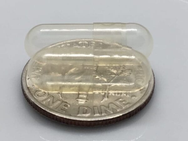 empty-gelatin-capsules-gelcaps-size 4-clear