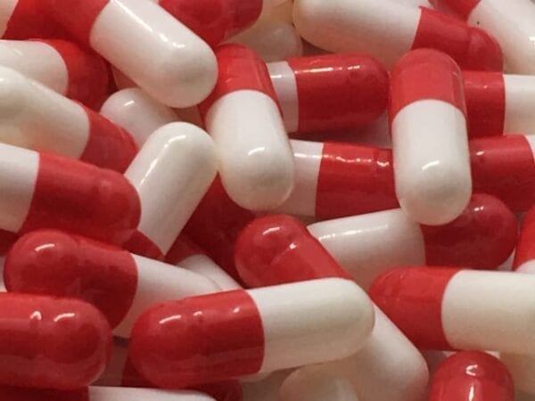 empty-gelatin-capsules-gelcaps-size 4-red
