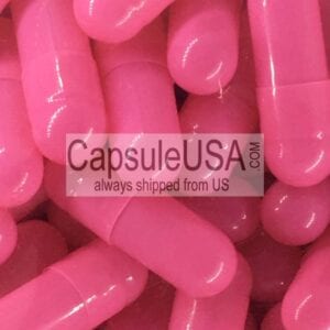 Pink Empty Gelatin Capsules - CapsuleUSA