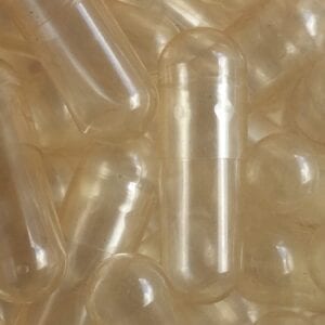 clear size empty gelatin capsules