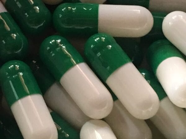 empty-gelatin-capsules-gelcaps-size 4-forest green