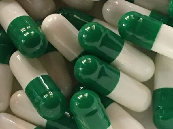 empty-gelatin-capsules-size 4-forest green-gelcaps