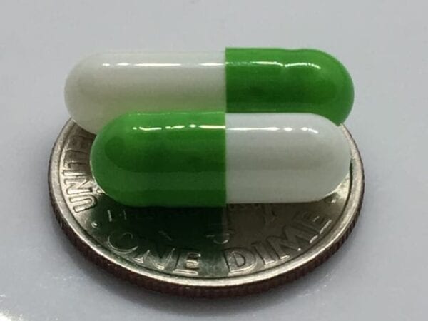 empty-gelatin-capsules-size 4-grass green-gelcaps
