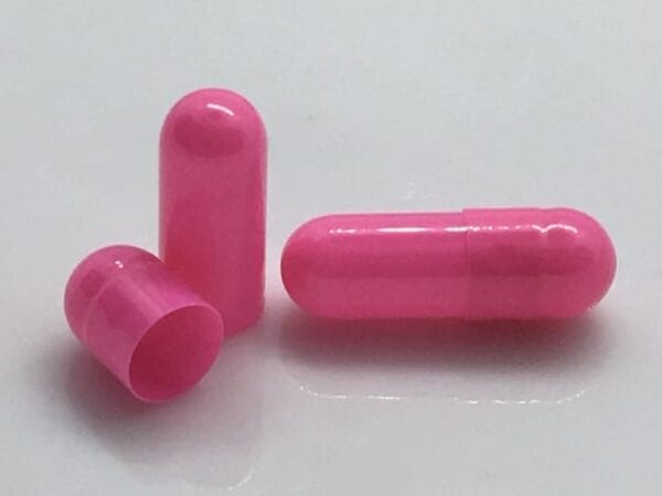 pink-empty-gelatin-capsules-gelcaps-size 4
