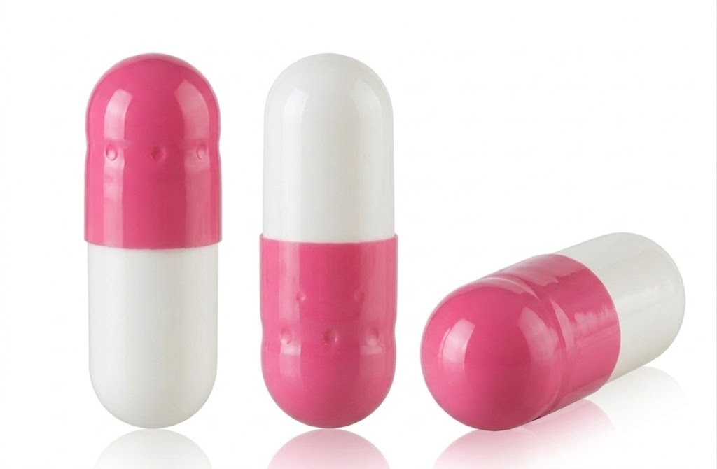 Purple Size 3 Empty Gelatin Capsules (Gelcaps)